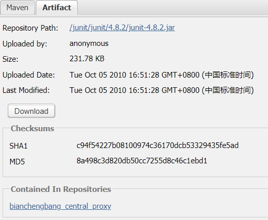 Nexus 搜索詳情頁
