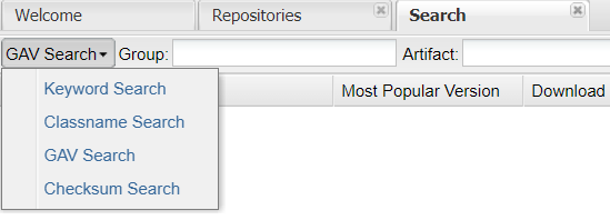 Nexus 高級搜索功能