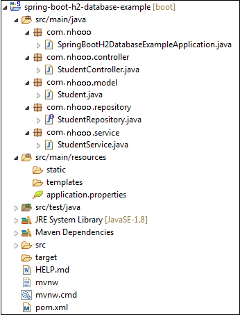 Spring Boot H2數(shù)據(jù)庫