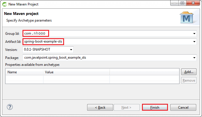 創(chuàng)建Spring Boot使用STS的項(xiàng)目