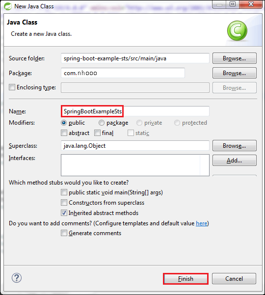 使用STS創(chuàng)建Spring Boot項(xiàng)目